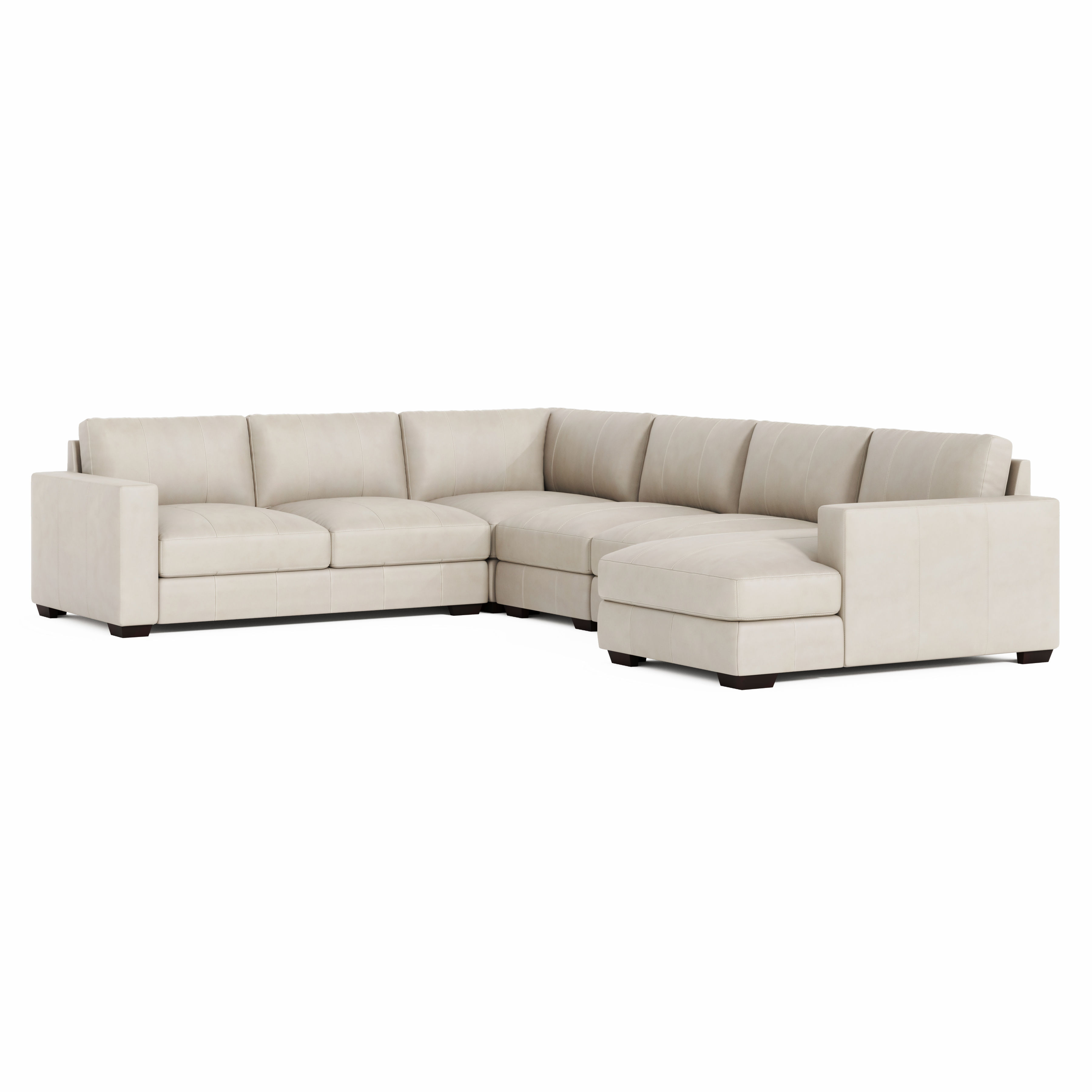 Picture of Dawkins Leather Sectional