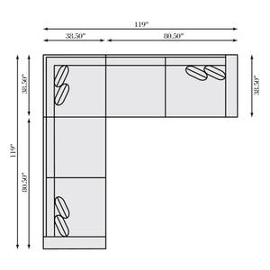 Picture of Nest Fabric Sectional