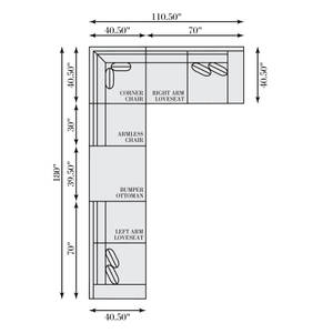 Picture of Andie Fabric Sectional