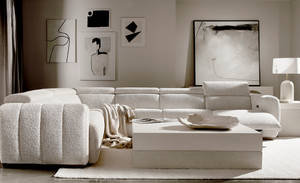 Picture of Aldo Fabric Power Sectional