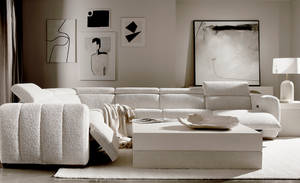 Picture of Aldo Fabric Power Sectional