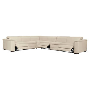 Picture of Lioni Leather Power Sectional