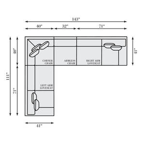 Picture of Serena Fabric Sectional