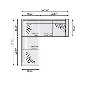 Picture of Ventura Fabric Sectional