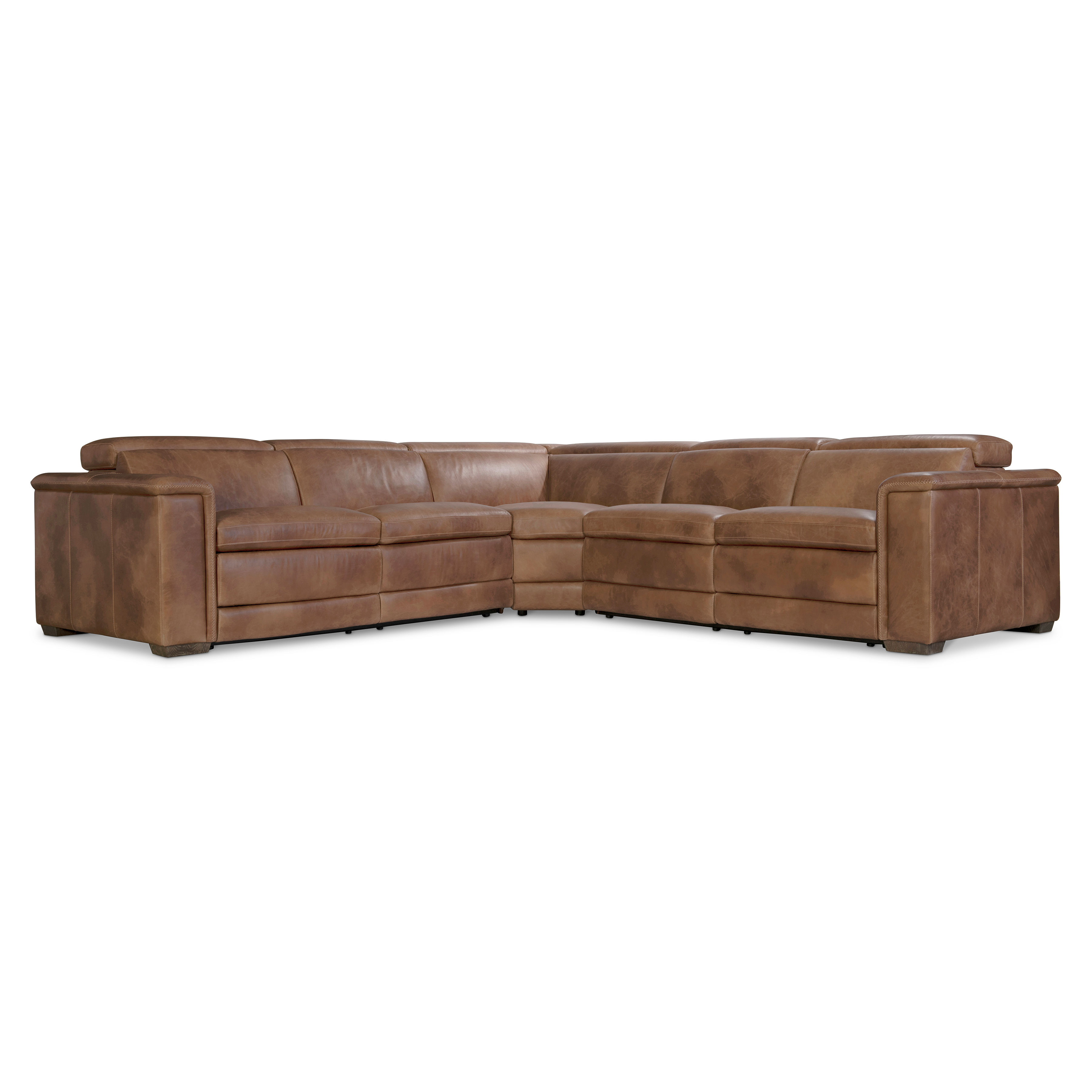 Picture of Lioni Leather Power Sectional