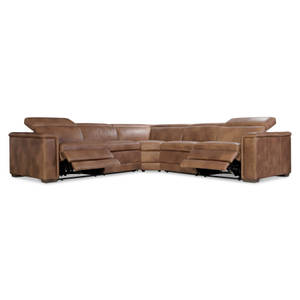 Picture of Lioni Leather Power Sectional