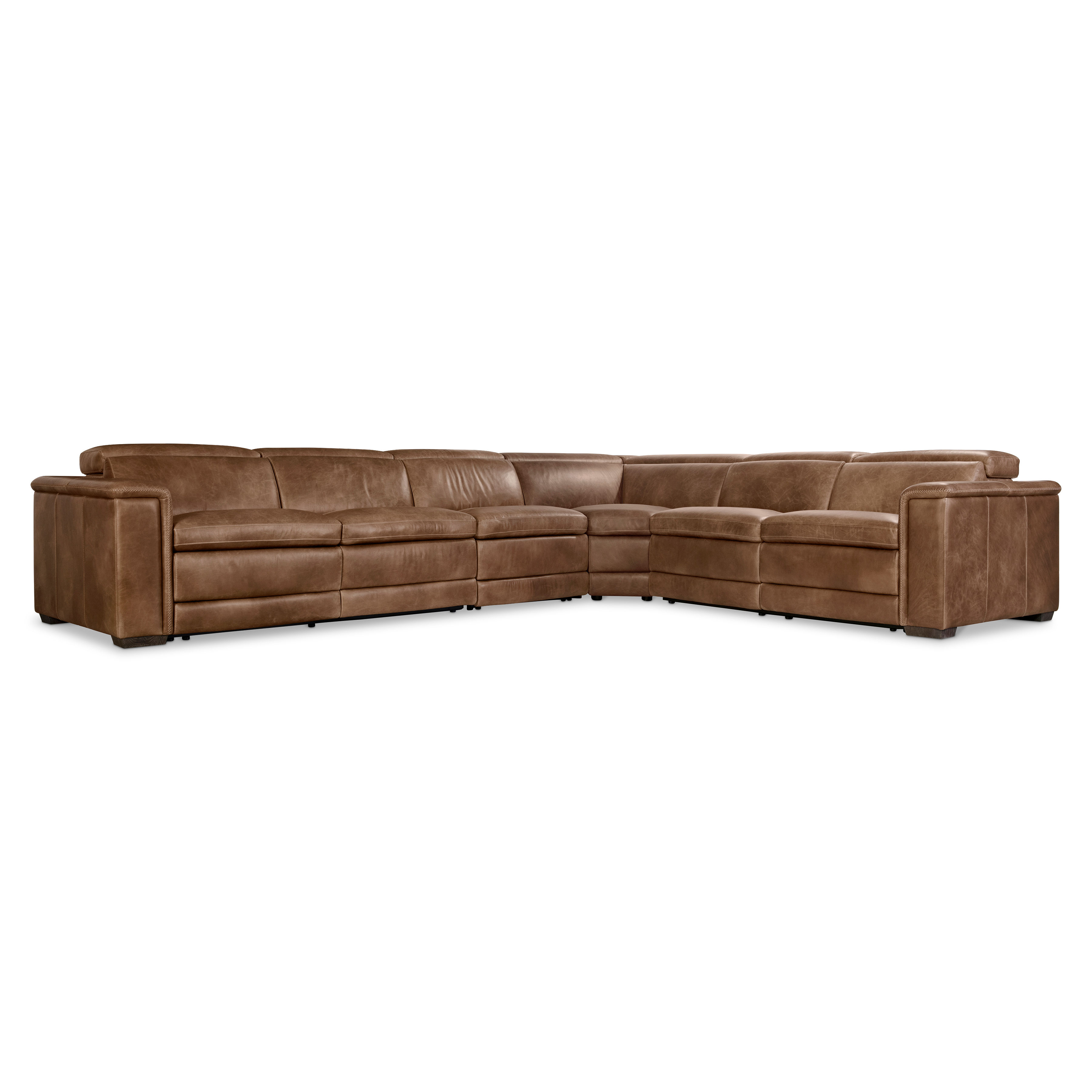 Picture of Lioni Leather Power Sectional