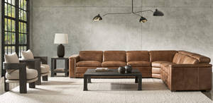 Picture of Lioni Leather Power Sectional