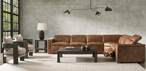 Picture of Lioni Leather Power Sectional