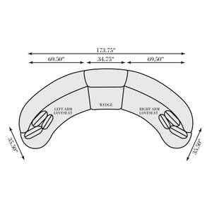 Picture of Calder Fabric Sectional