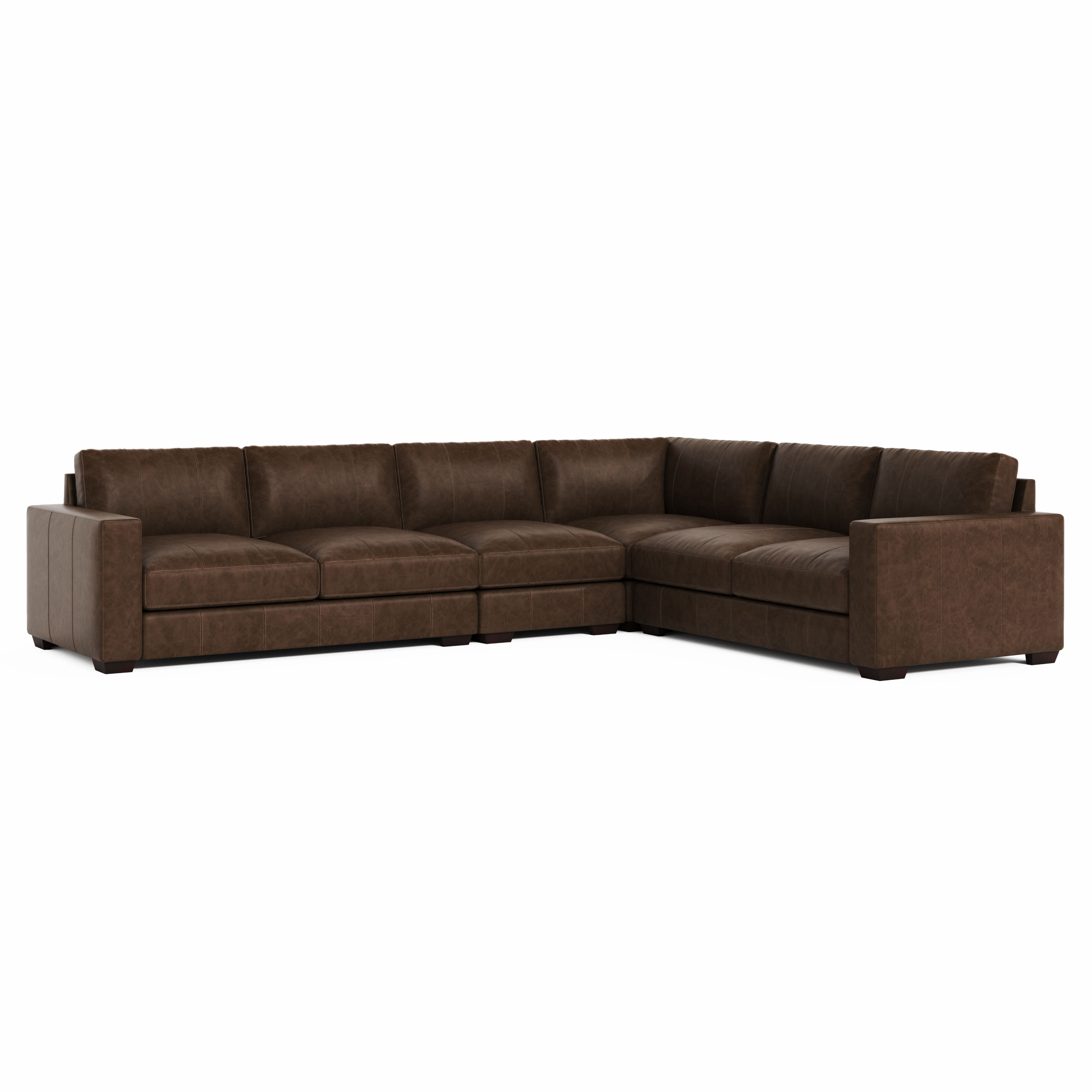 Picture of Dawkins Leather Sectional