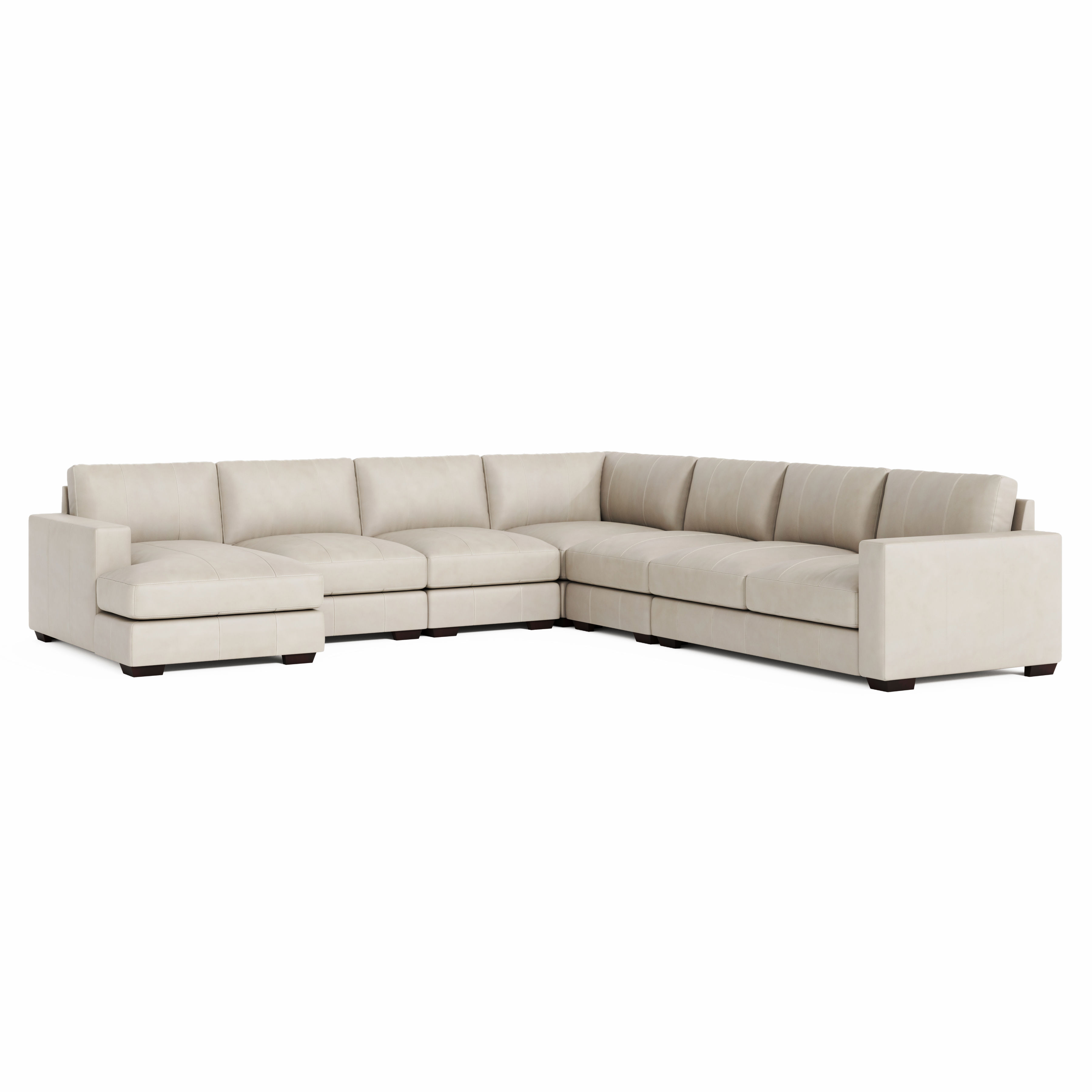 Picture of Dawkins Leather Sectional