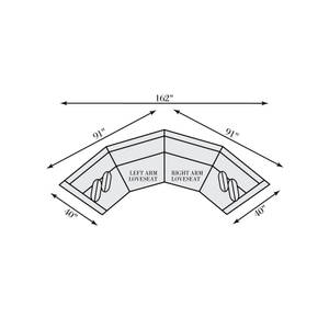 Picture of Soleil Fabric Sectional