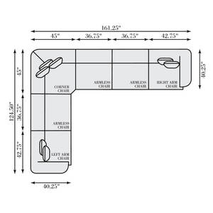 Picture of Sylvio Fabric Sectional