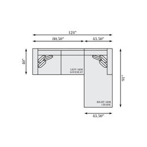 Picture of Helena Fabric Sectional