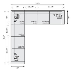 Picture of Helena Fabric Sectional