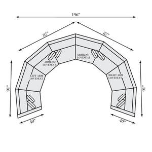Picture of Soleil Fabric Sectional