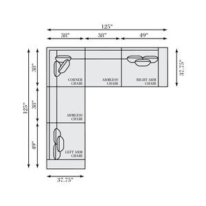 Picture of Vista Fabric Sectional