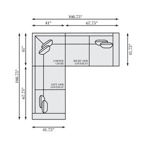 Picture of Barnes Fabric Sectional