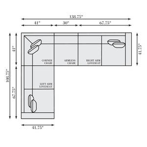 Picture of Barnes Fabric Sectional