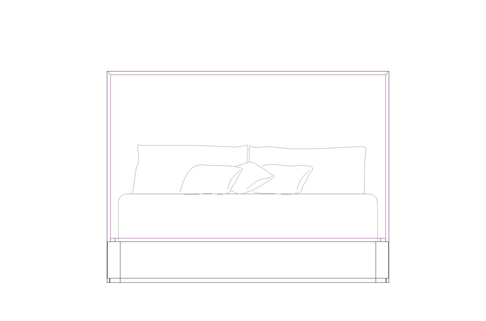 Picture of Geneve Panel Bed