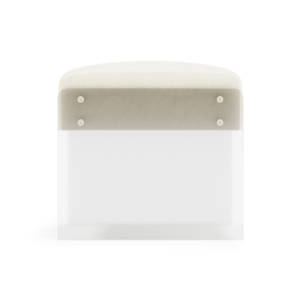 Picture of Jasper Leather Ottoman
