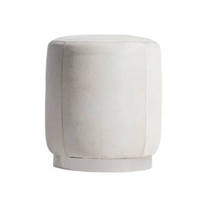 Picture of Ash Leather Ottoman