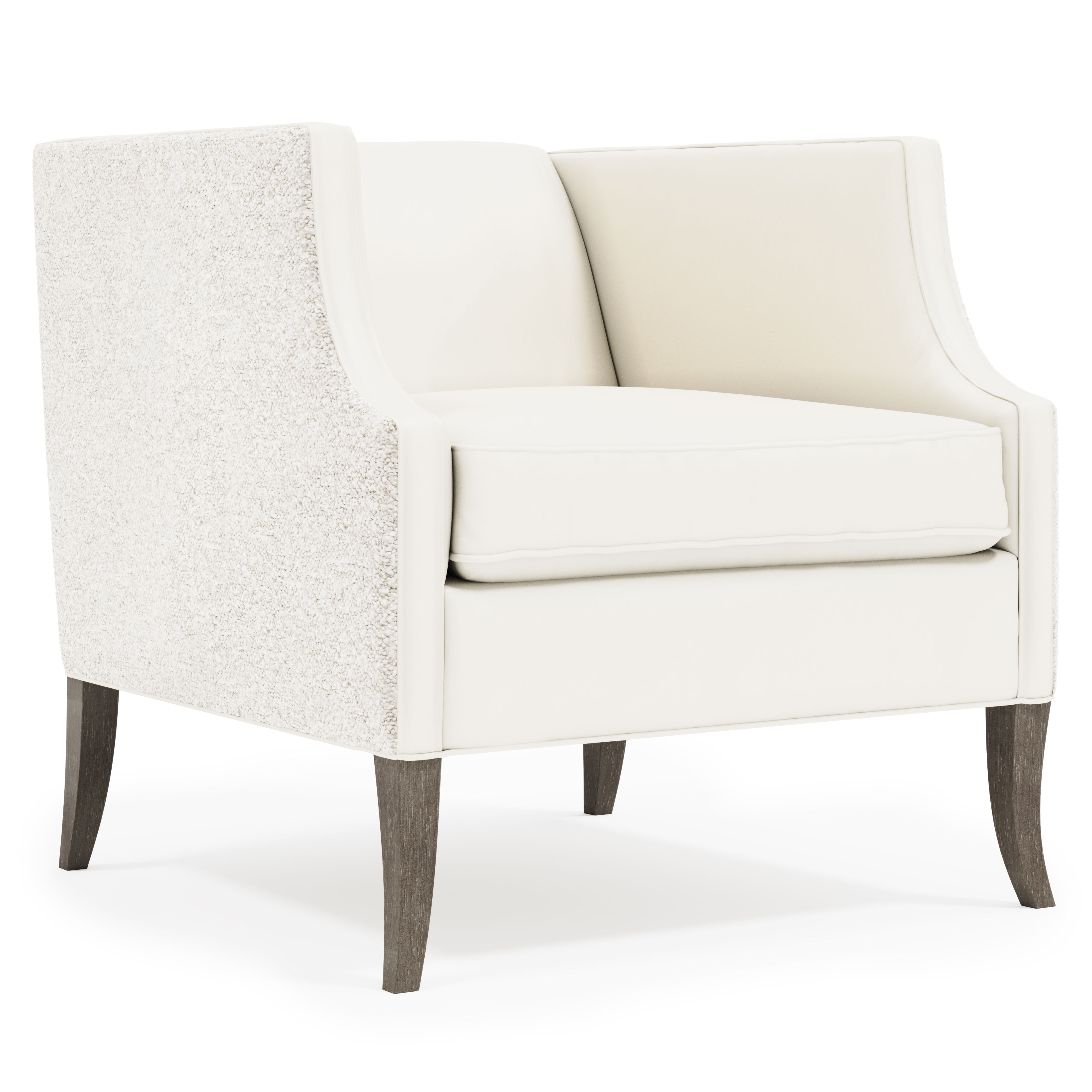 Picture of Romney Leather-Fabric Chair