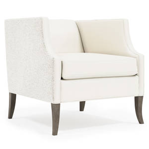 Picture of Romney Leather-Fabric Chair