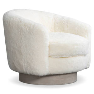 Picture of Camino Shearling Swivel Chair