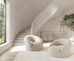 Picture of Cleo Fabric Swivel Chair