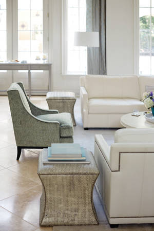 Picture of Roscoe Fabric Ottoman