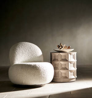 Picture of Lulu Fabric Swivel Chair