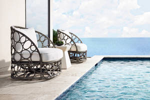 Picture of Bali Outdoor Swivel Chair