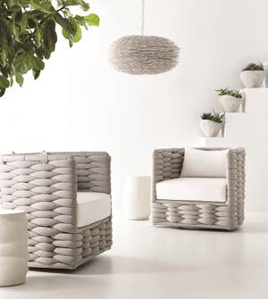 Picture of Wailea Outdoor Swivel Chair