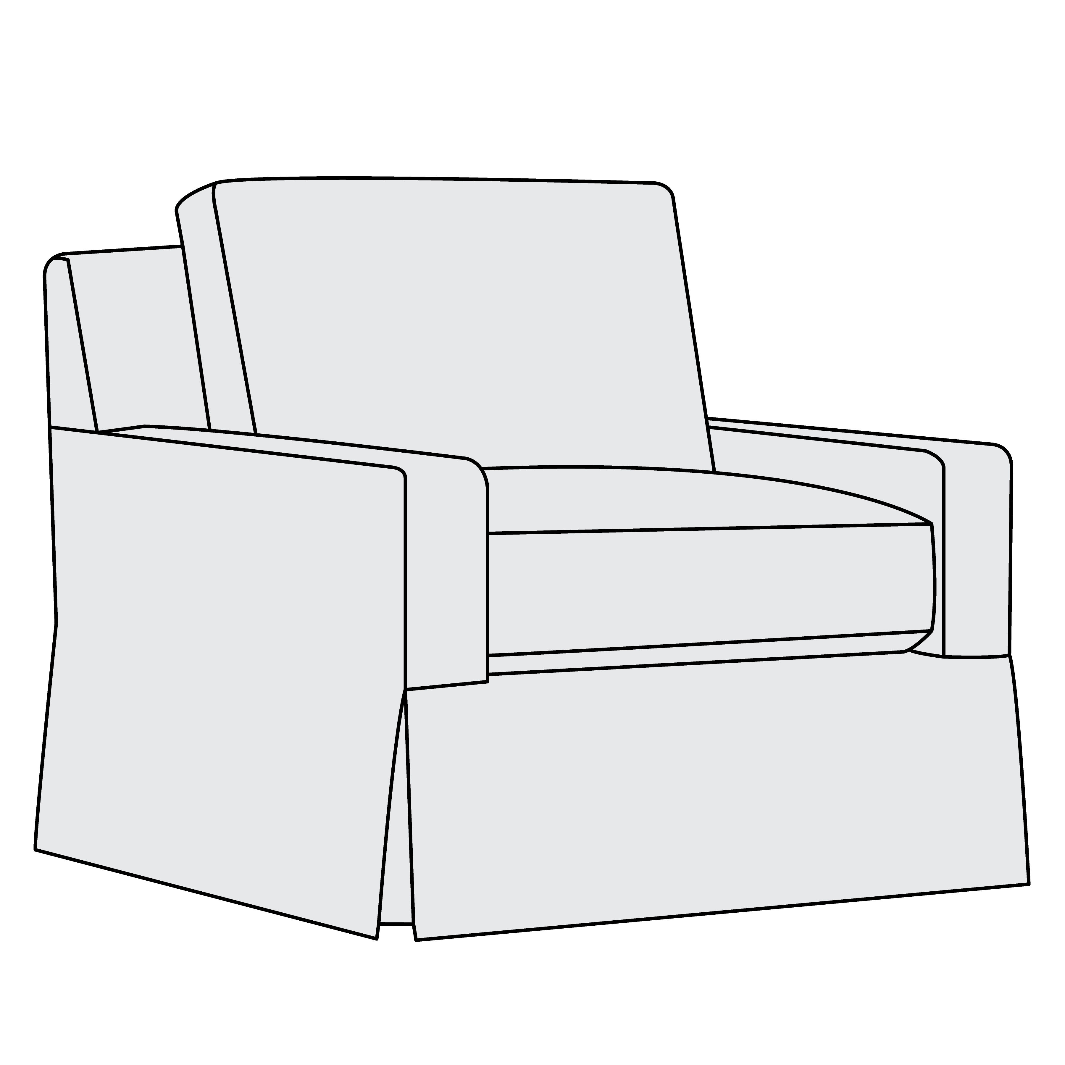 Picture of Sutton Fabric Swivel Chair