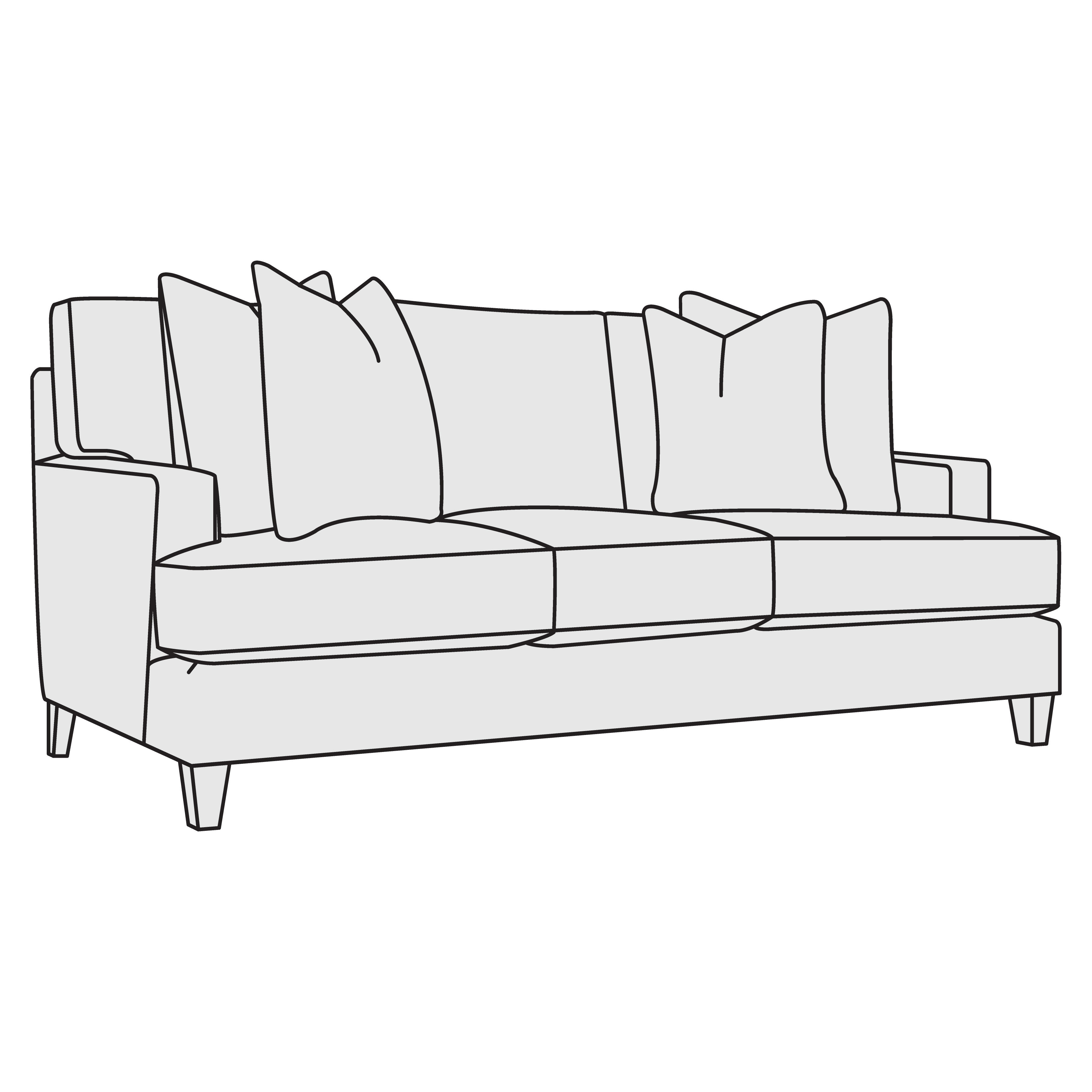 Picture of Mila Fabric Sofa - SO