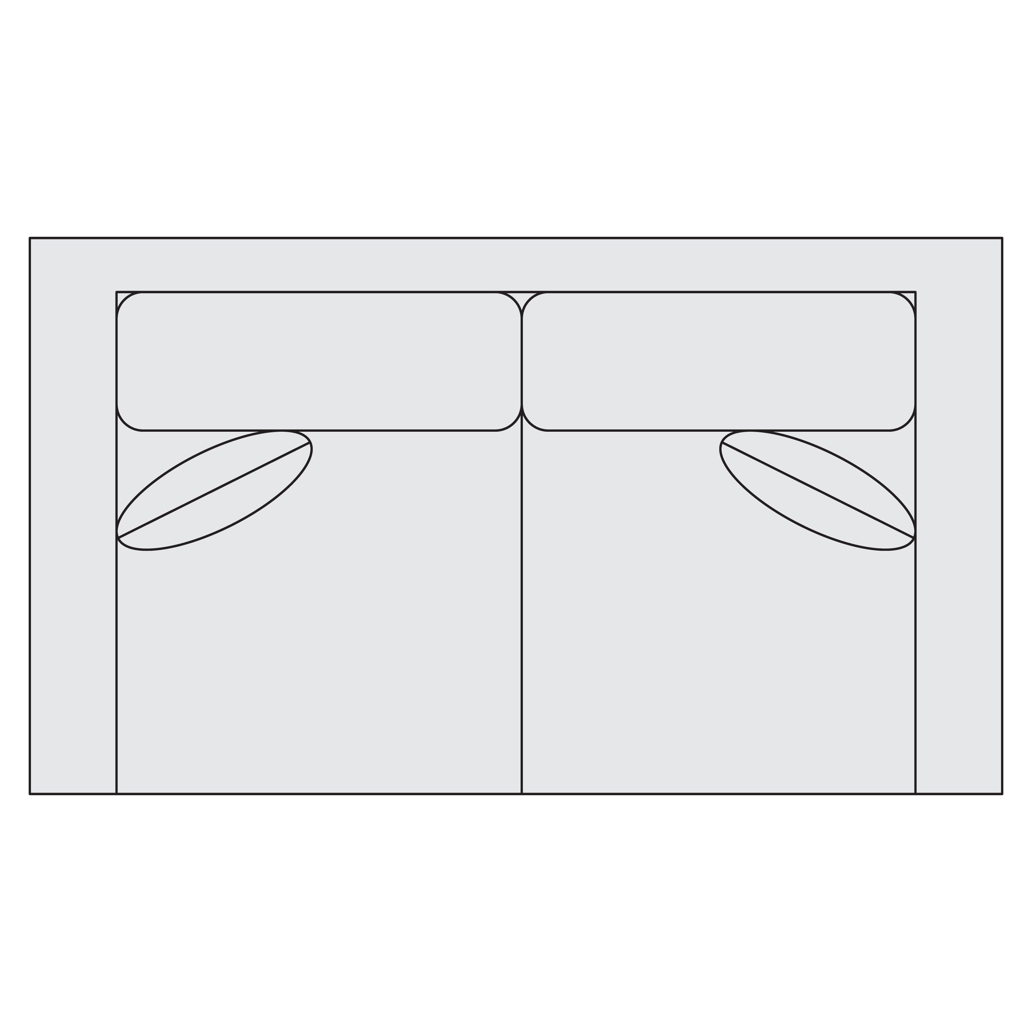Picture of Fabric Loveseat - SO
