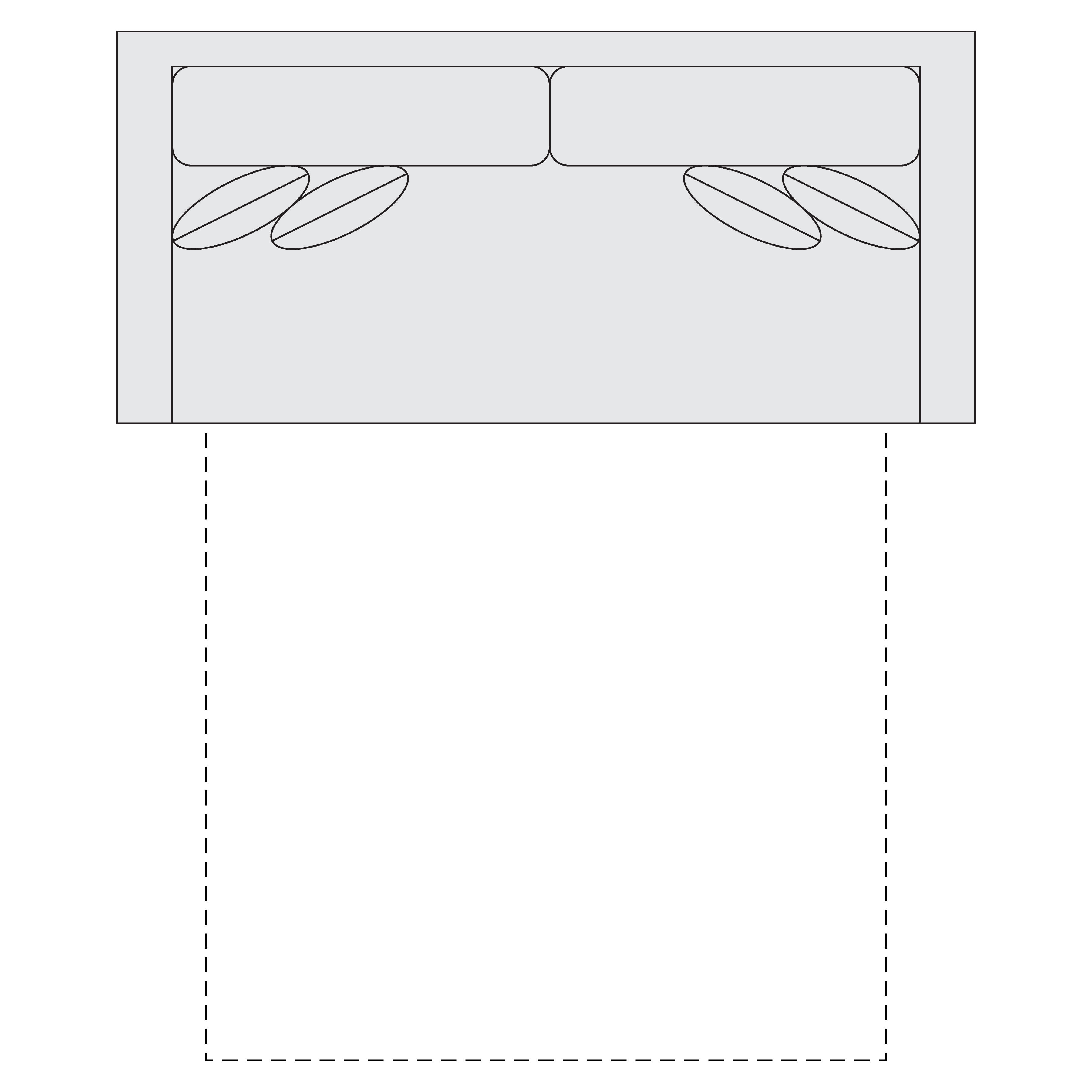 Picture of Fabric Sleeper Sofa - SO