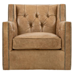 Picture of Candace Leather Swivel Chair