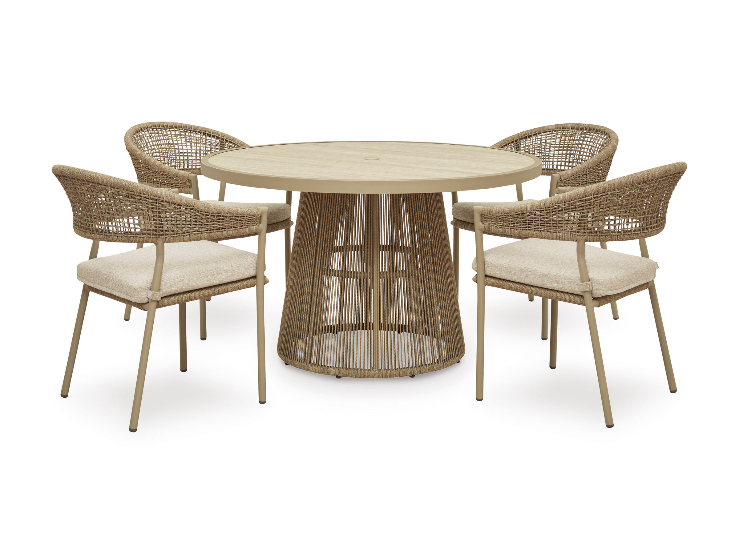 Picture of Ocean Park Outdoor Dining Table & 4 Chairs