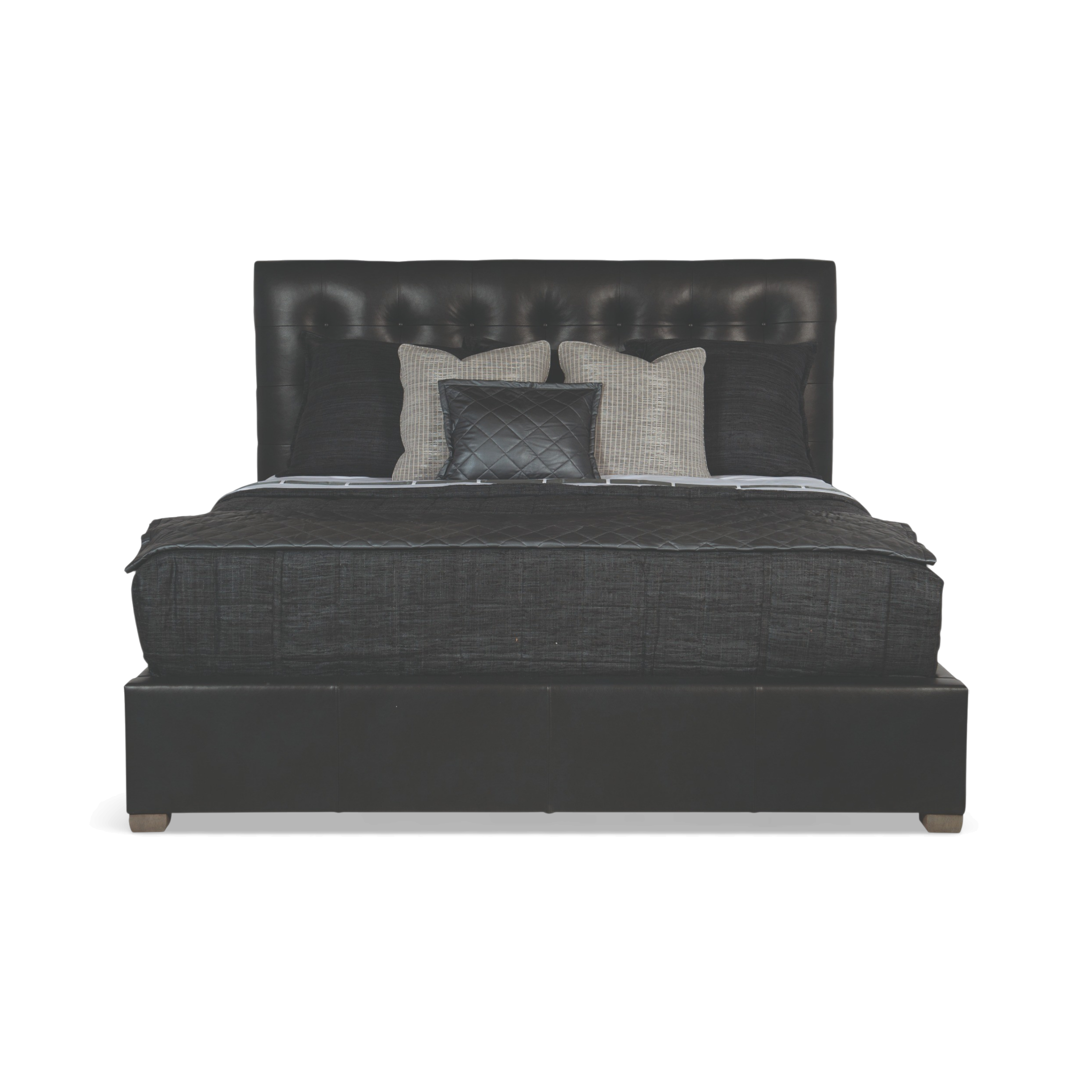 Picture of Avery Leather Panel Bed - SO