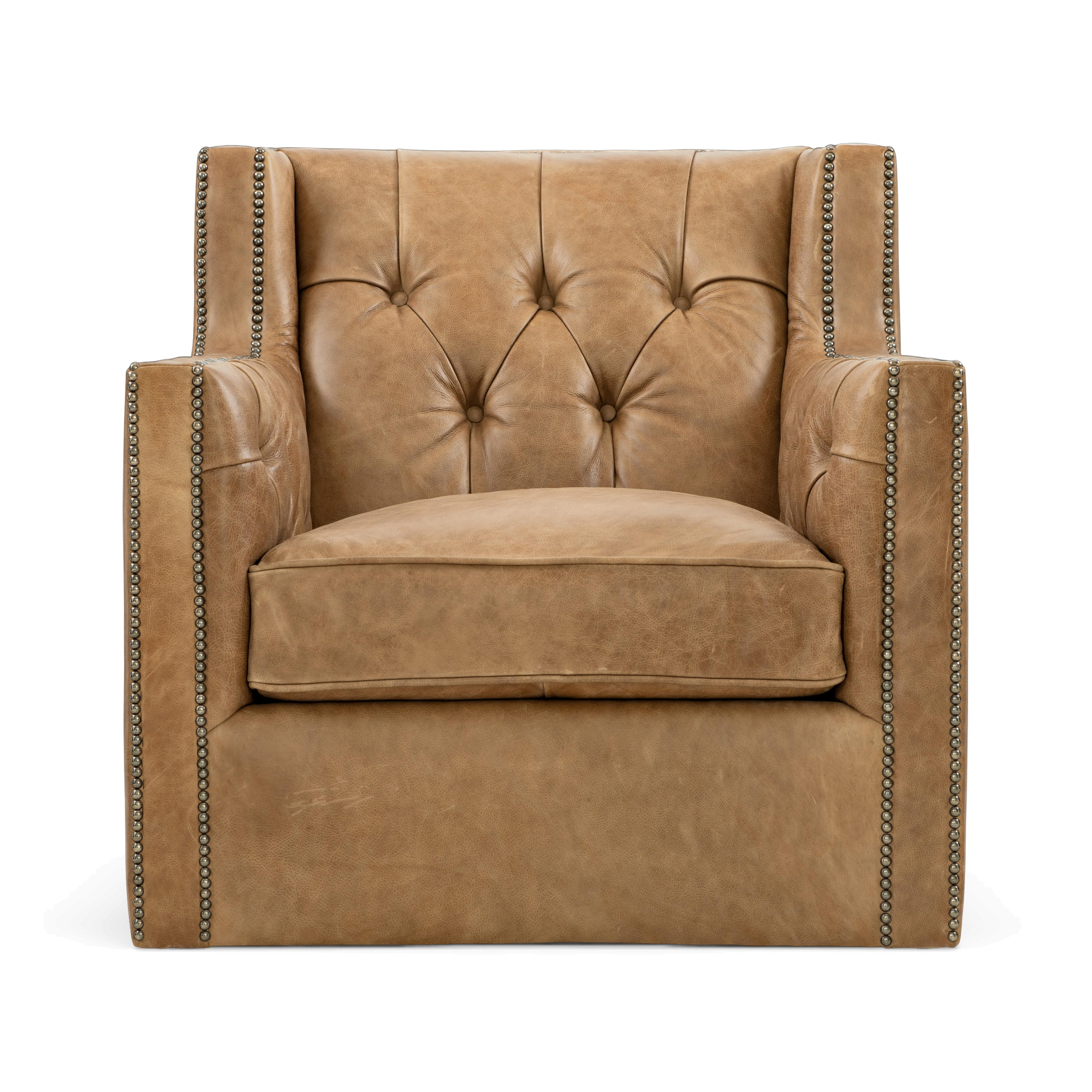 Picture of Candace Leather Swivel Chair