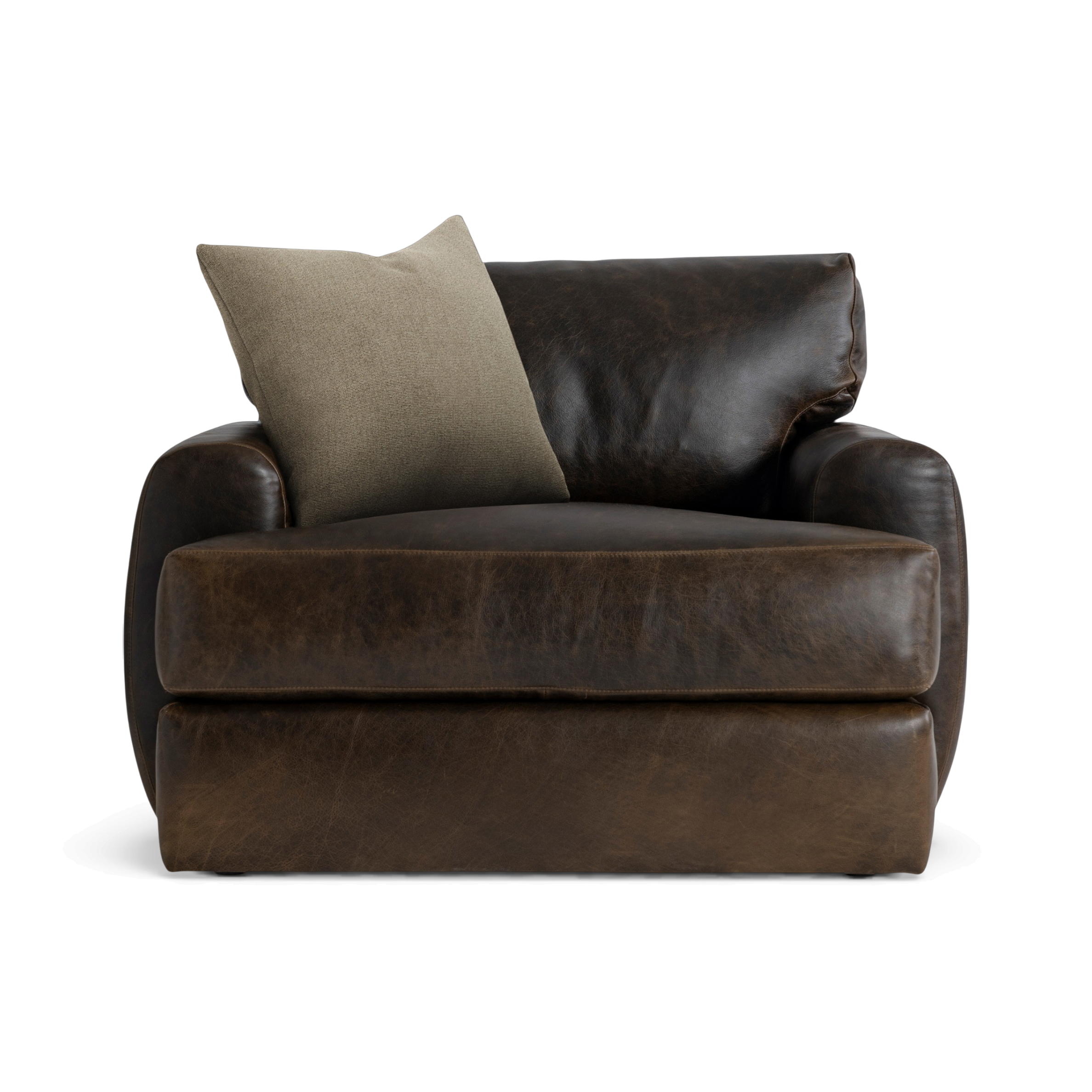 Picture of Cameron Leather Swivel Chair