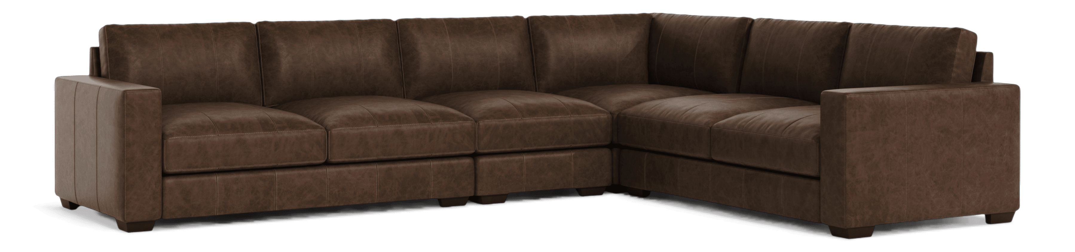 Picture of Dawkins Leather Sectional