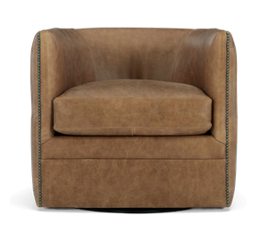 Picture of Palazzo Leather Swivel Chair