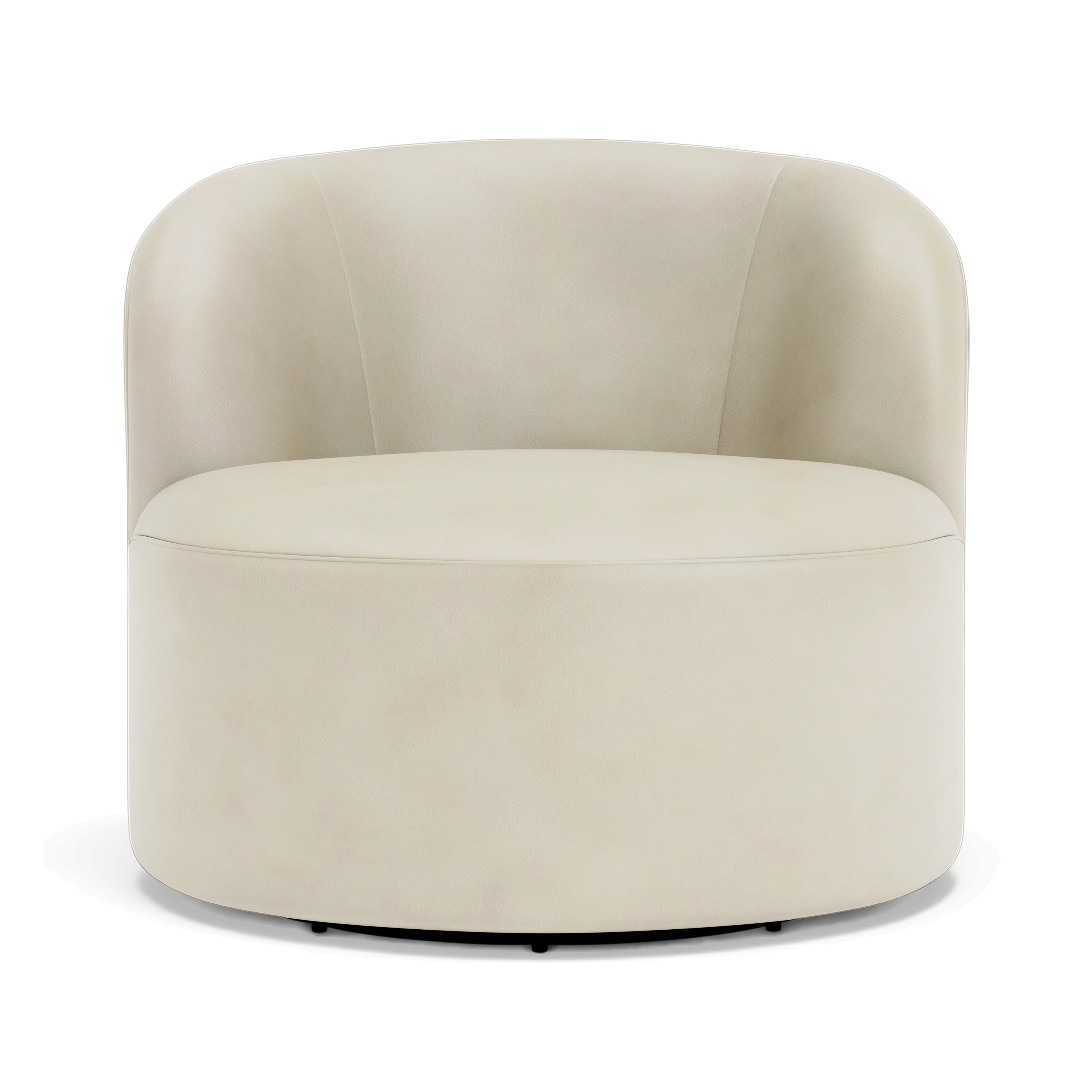 Picture of Elle Leather Swivel Chair - SO
