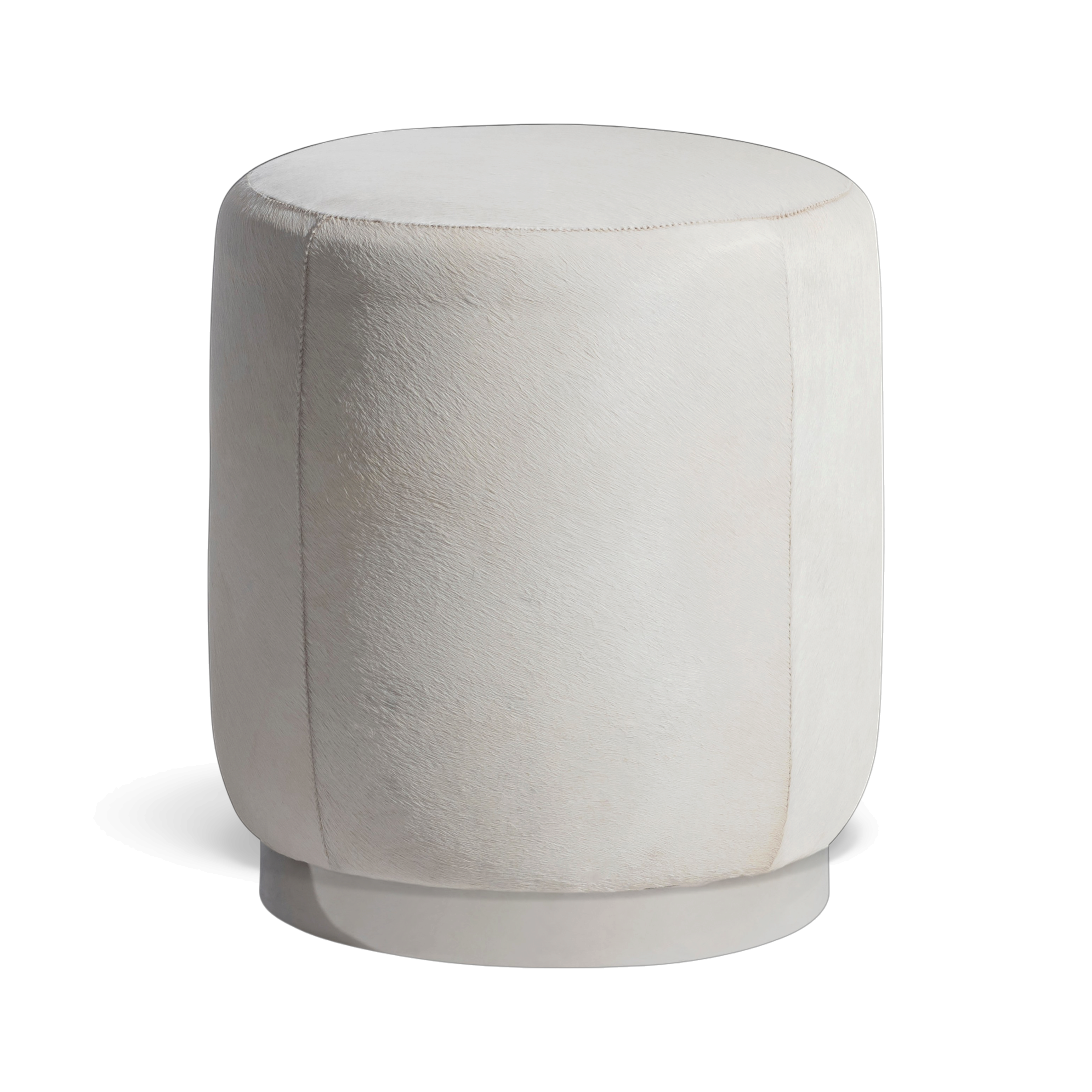 Picture of Ash Leather Ottoman
