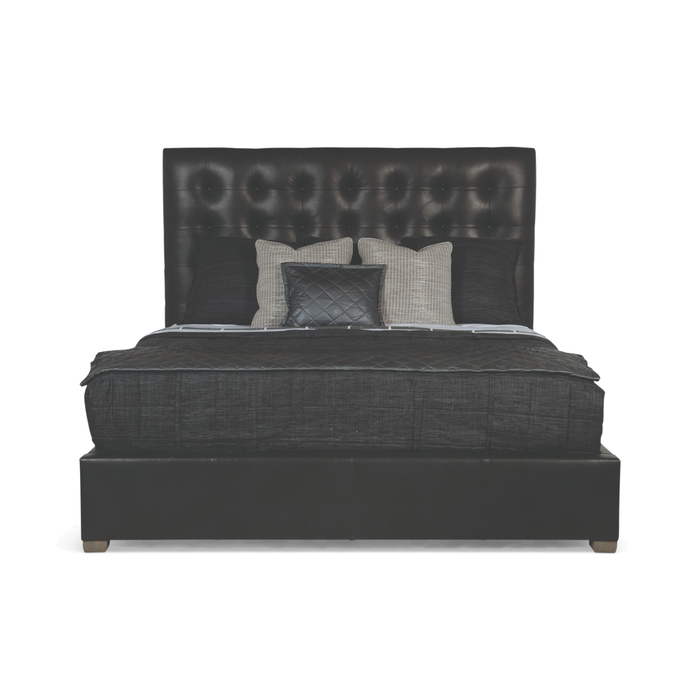 Picture of Avery Leather Panel Bed - SO