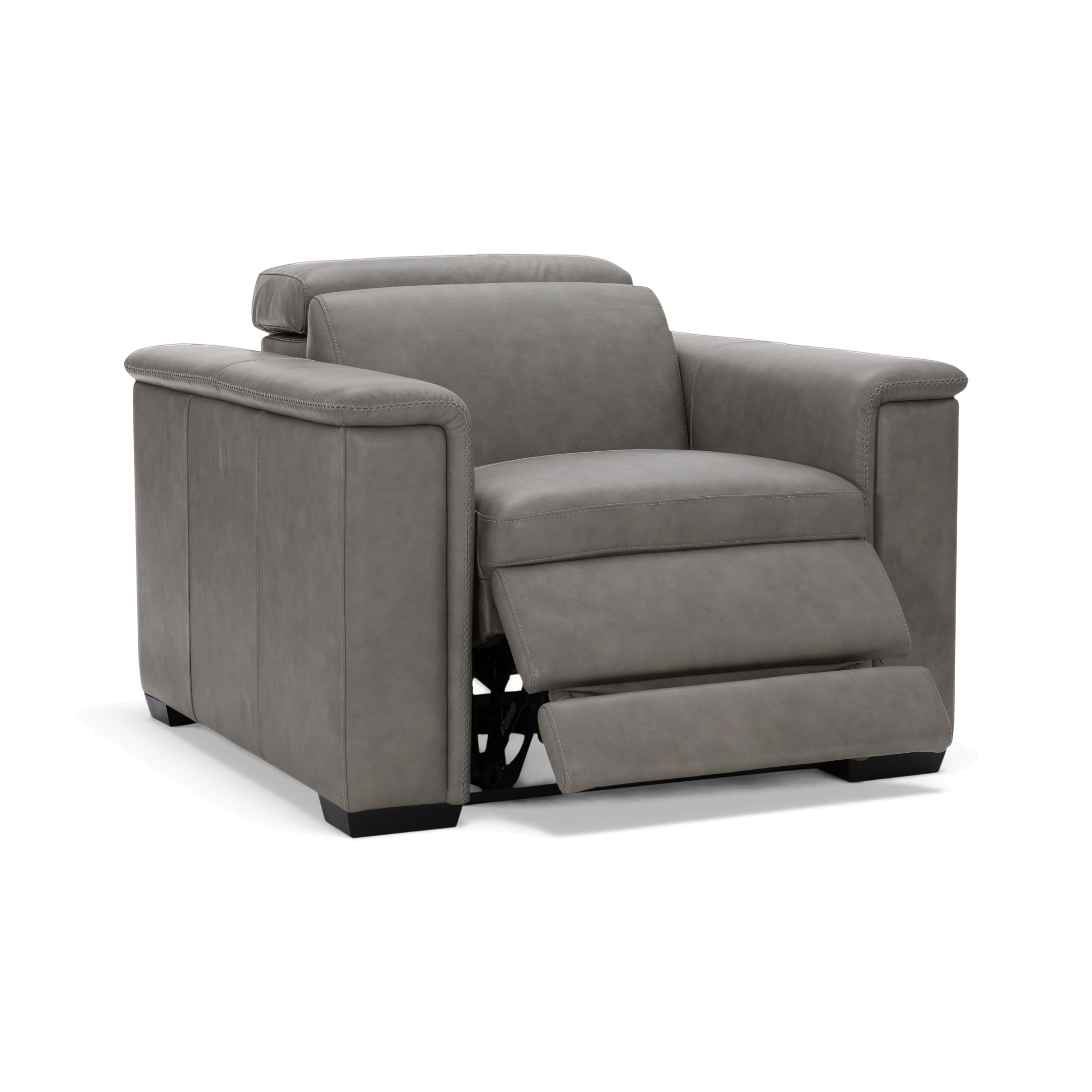 Picture of Lioni Charcoal Leather Chair